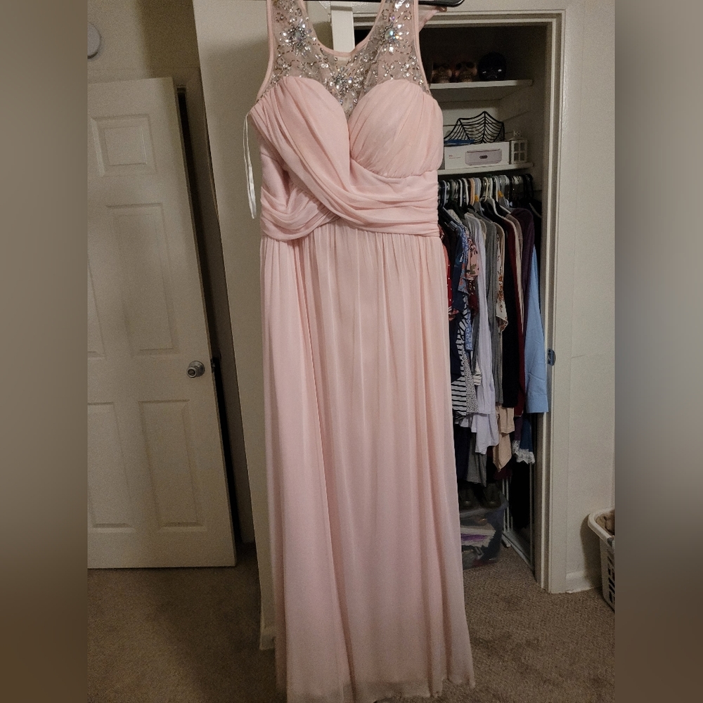 Pink Bridesmaids Dress